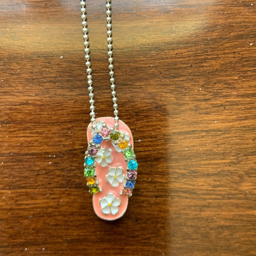 Flip flop necklace